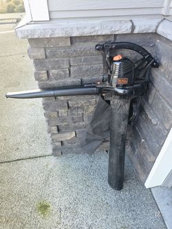 Black And Decker 3in1 Mulcher Vacuum Leaf Blower 