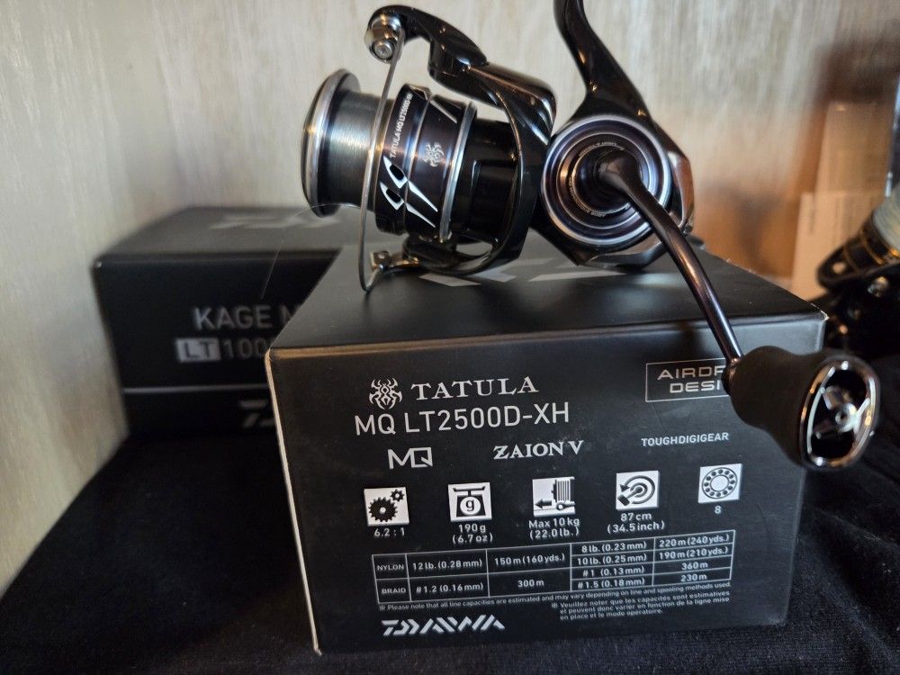 Daiwa Tatula MQ LT 2500d - Xh Fishing Reel
