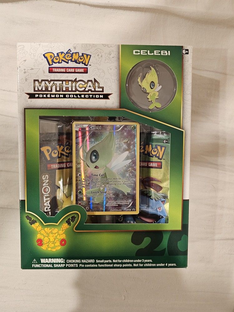 3 Box Lot!! Mythical Box, Shining Legends N Pikachu Box
