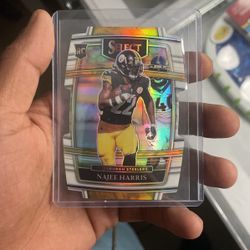 Najee Harris White Die Cut Rookie /99