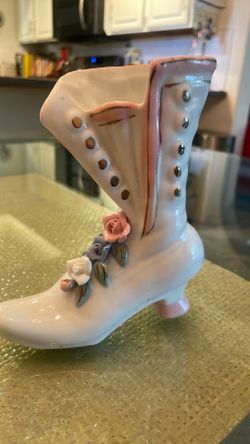 Porcelain Decorative Boot vase