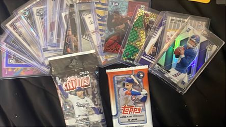 Mystery sports cards lot