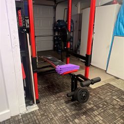 Brand New Bench Weights &  TUFF STUFF Power Cage 