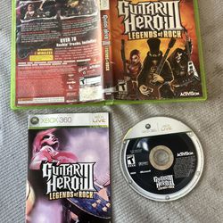 Guitar Hero 3 III: Legends Of Rock (Xbox 360, 2007) Complete
