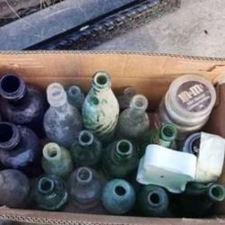 Antique Bottles Collection 