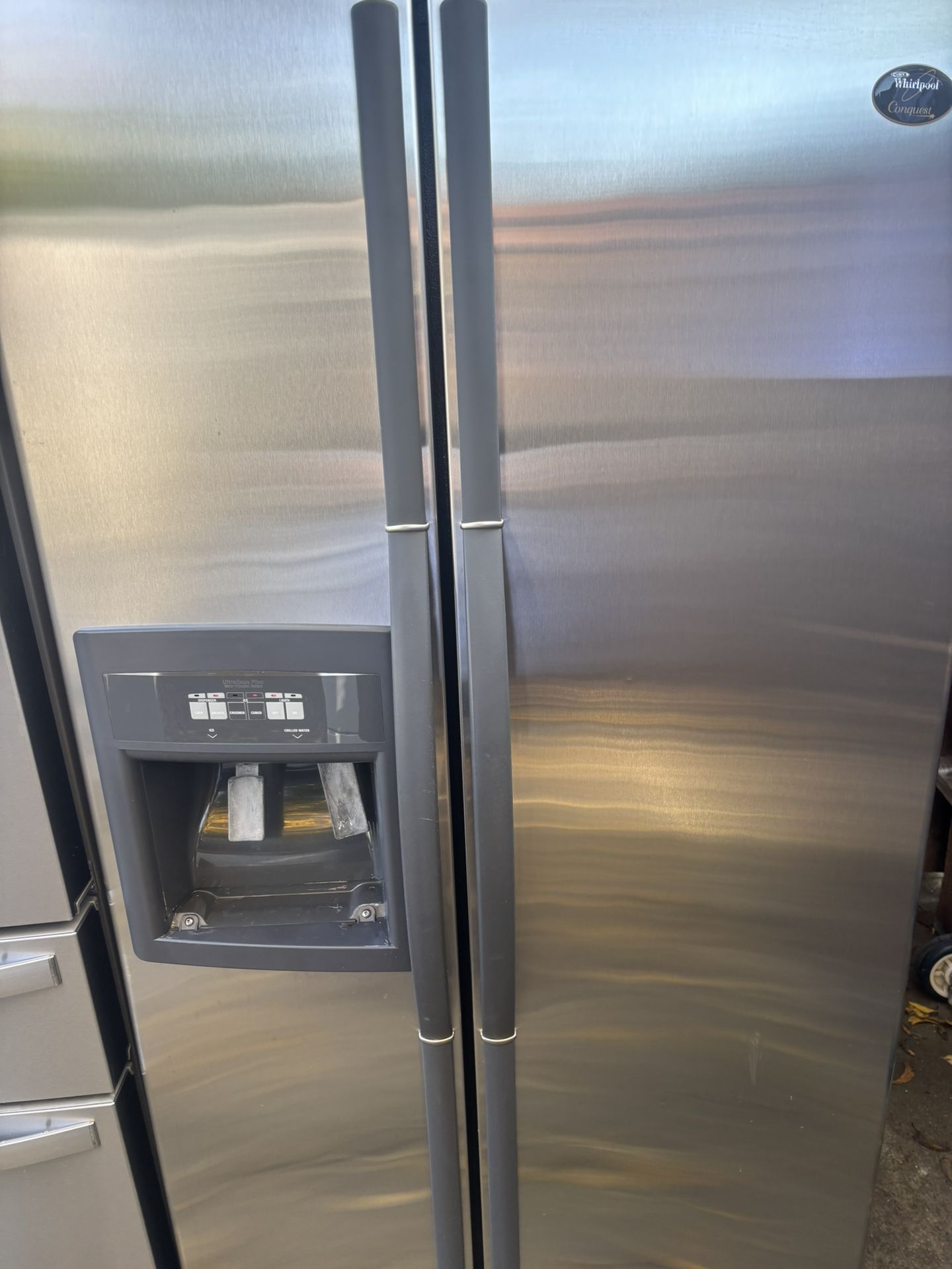 Whirlpool side-by-side refrigerator will deliver and install