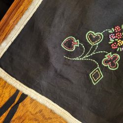 Vintage Card Table Cover