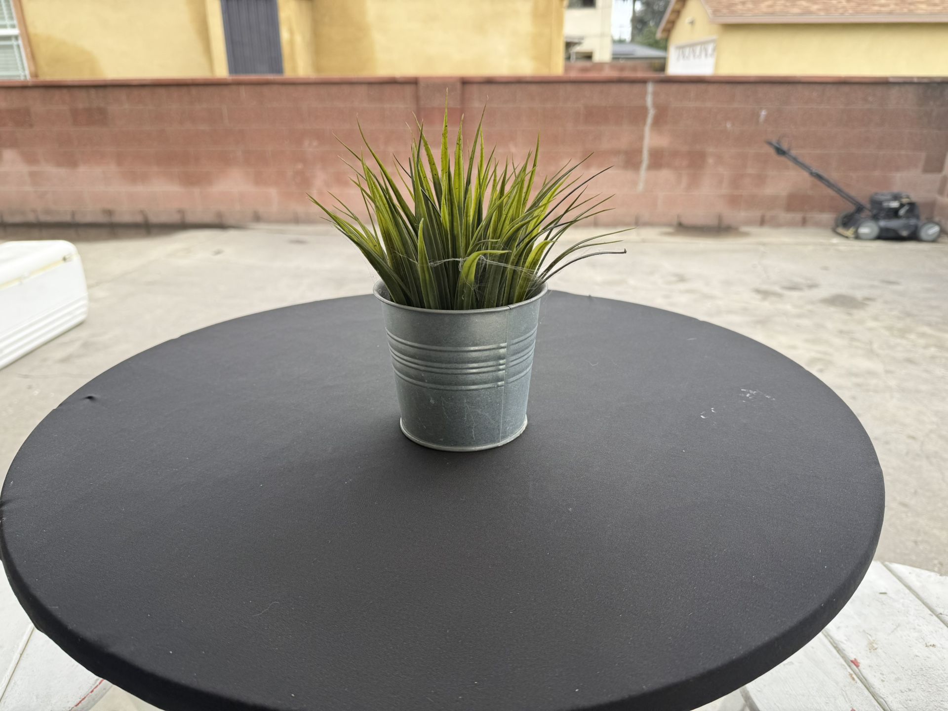 Barstools and tables