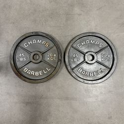 45lb Weight Plates