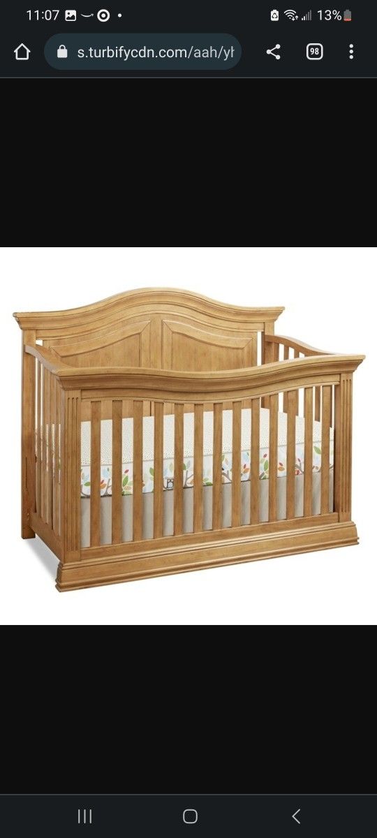 Sorelle Providence In Convertible Bed Crib And Toddler Bed