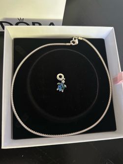 Pandora Necklace & Charm (selling separate )