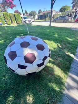 Plush soccer bean bags