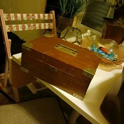 Nice Old But Nice Wood Box 5 No Less Lots See My Post Go Look