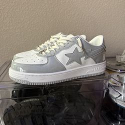 Bapesta ((grey Color Way)