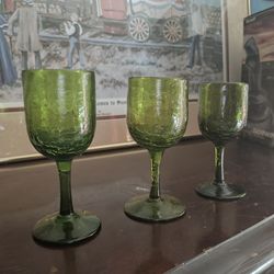 SET OF 3 Steam Wear Glasses 