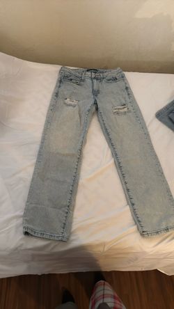 Aeropostale Mid Risa Ankle Straight Light wash Jeans