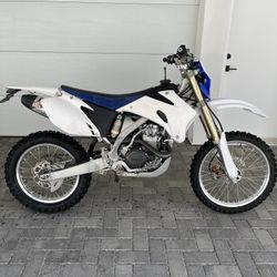 2008 Yamaha Wr450f CA Street Legal