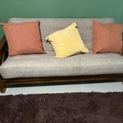 Futon - Full Size Bed Clean And Easy To Assemble Need Truck