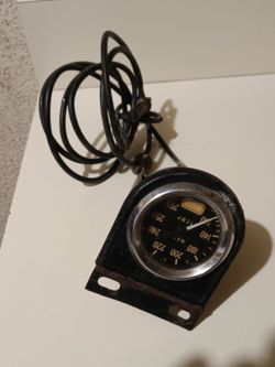Vintage Mallory Ignitions Temperature Gauge $20