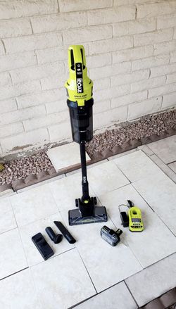 RYOBI 18V HP Brushless Stick Vacuum Cleaner KIT