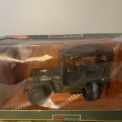 UT Model Jeep Scale 1-18