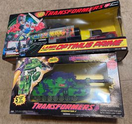 Vintage transformers Optimus prime decepticon 90s collectible toys