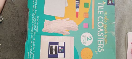 Art Luxe Make Your Own Tile Coasters Kit