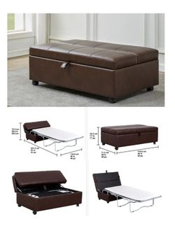 Twin Size Sleeper Ottoman