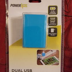 PoweXcel Dual USB WALL ADAPTER/NEW