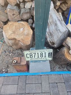 1966 Washington D.C. License Plate