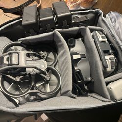 DJI Avatar Pro-view combo + Fly More Kit + REMOTE CONTROLLER + Avatar Rucksack