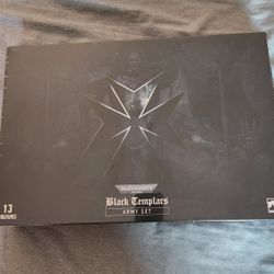 Warhammer 40k Black Templar Army Set, NEW in Box