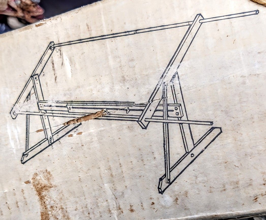 Grandma's quilting Frame from Leewards