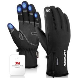 -10℉ Waterproof Winter Gloves Men