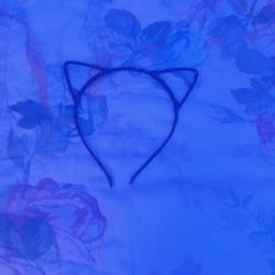 Black Cat Ears Headband 