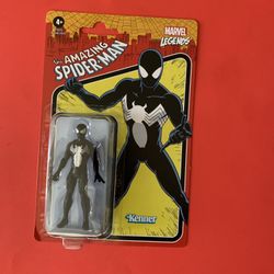 No Way Home Spiderman Action Figure Black Suit Symbiot Venom Comics 