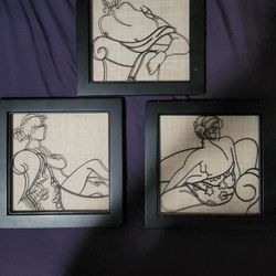 Metal Wire Art Frames