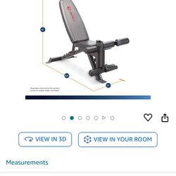Marcy 6 Postion Utility Bench Press