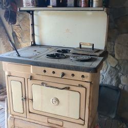 Beautiful Vintage Wood Burning Stove