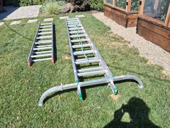 24 ft & 16 ft  Extension Ladders