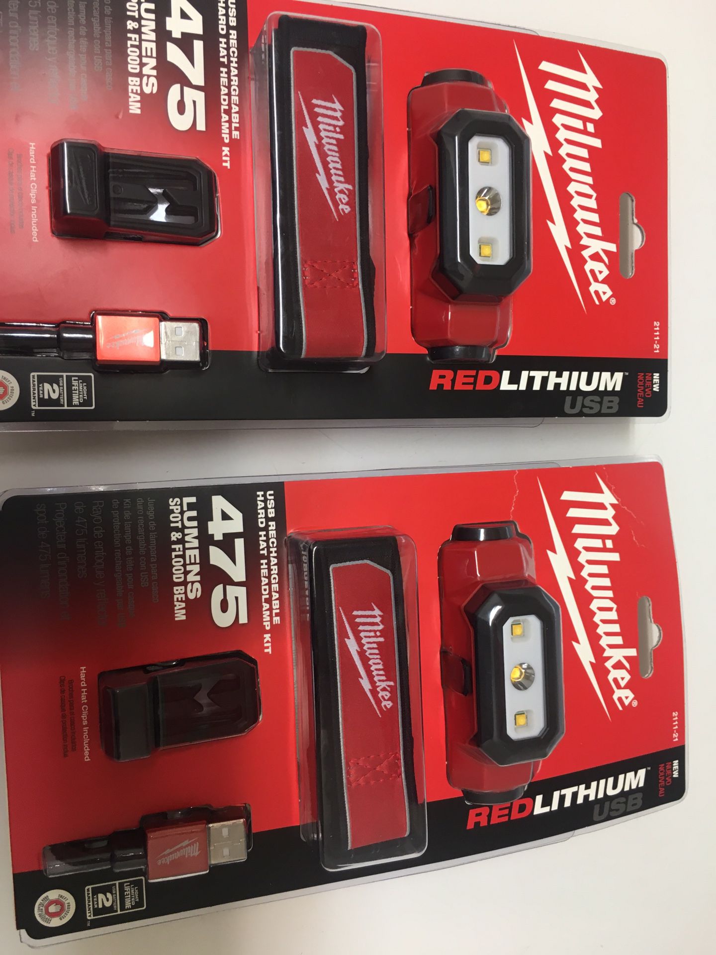 Brand New rechargeable headlamps $40 each