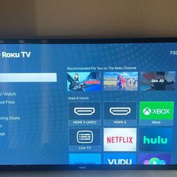 40 Inch Roku Smart TV 