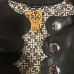 Authentic Leather Tory Burch Jacket 4