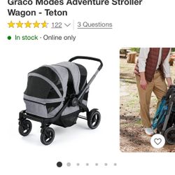 Graco Modes Adventure Stroller Wagon - Teton