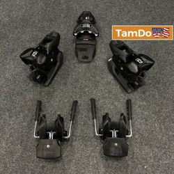 HEAD PRD 12 GripWalk Ski Bindings Set, 5-Piece, Adjustable DIN 3.5-12, Black