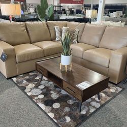 [OM] 🟪 Only $45 initial then take it home 🏡 Brand New Bandon 2 Piece Sectional 