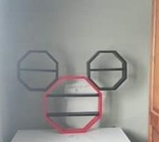 Mickey Mouse Inspired Wall Shelf