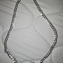 22"   7 mm.  925 Silver 