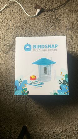 Bird snap Bird  Feeder camera  New. In box
