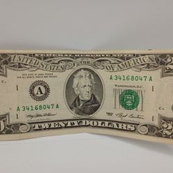 1993 20 Dollar Bill